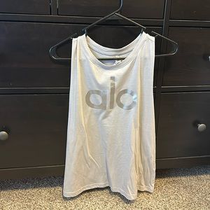 ALO grey tank top - large